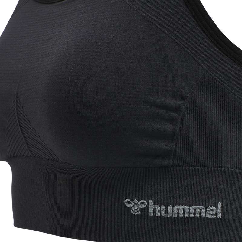 Hummel Tiffy Seamless Top Sport BH Dam Svarta | 824233-037
