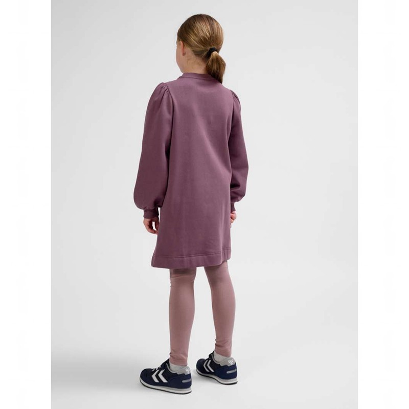 Hummel Tone L/S Klänning Barn Fuchsia | 688757-053