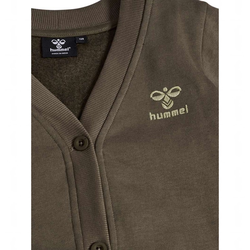 Hummel Tone Sweat Kofta Barn Bruna | 633112-697