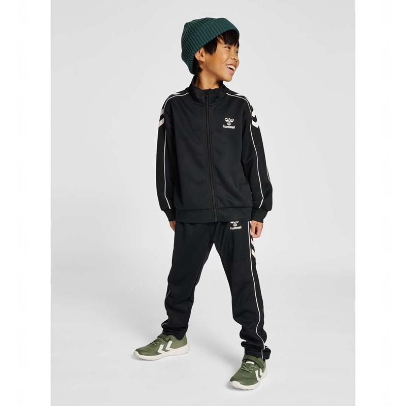 Hummel Track Tracksuit Shorts Barn Svarta | 354003-335
