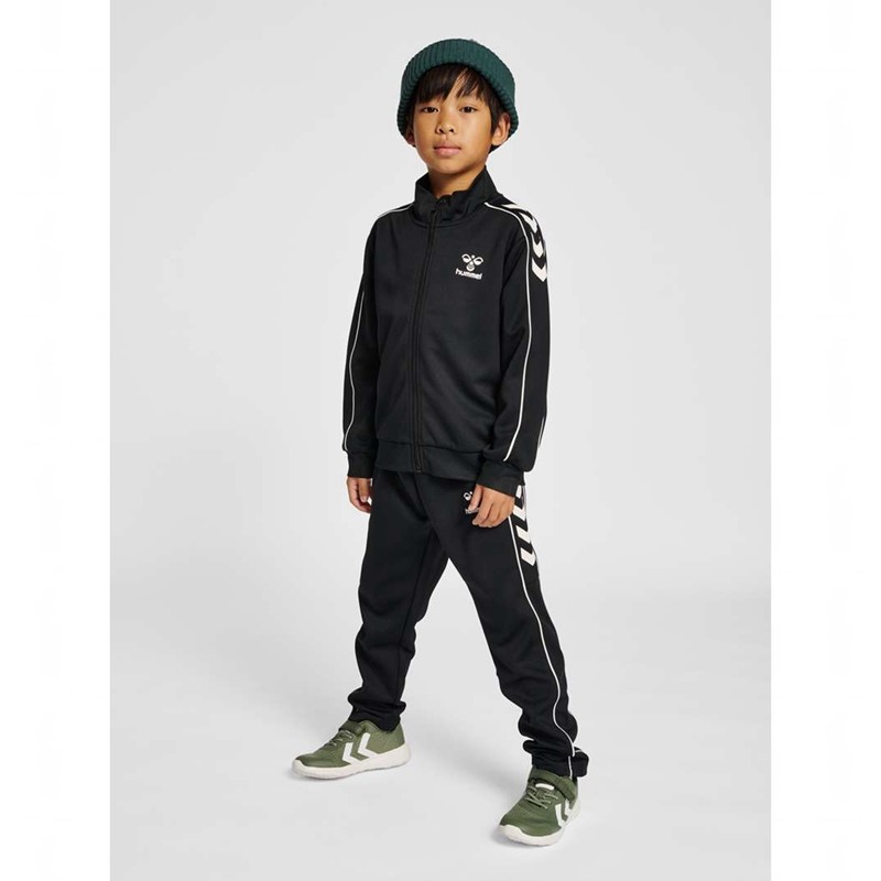 Hummel Track Tracksuit Shorts Barn Svarta | 354003-335