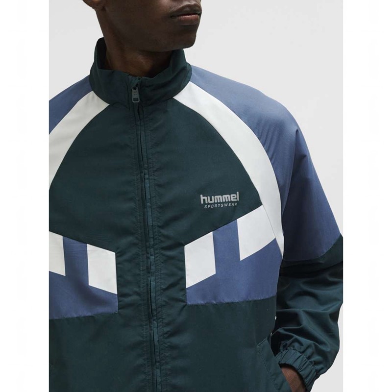Hummel Tracksuit Sportswear Jackor Herr Gröna | 075490-942