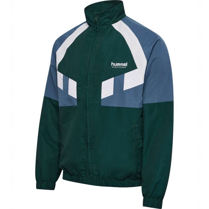 Hummel Tracksuit Sportswear Jackor Herr Gröna | 075490-942