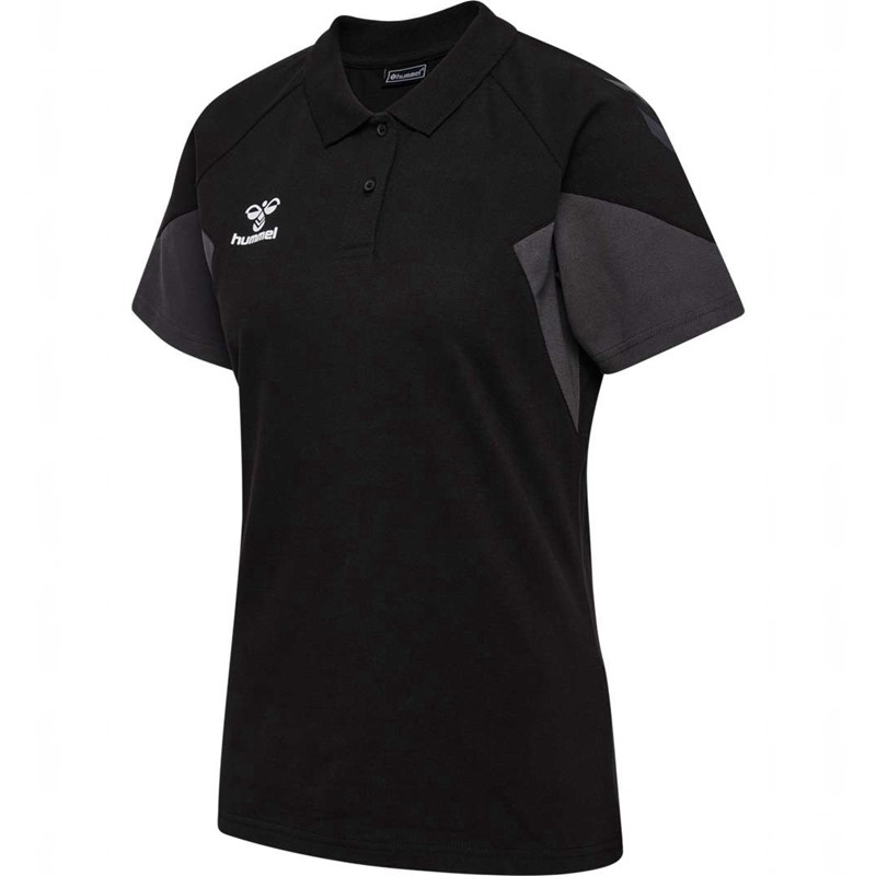 Hummel Travel Polo T-shirt Dam Svarta | 603564-085