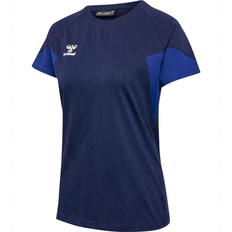 Hummel Travel S/S T-shirt Dam Marinblå | 325684-125