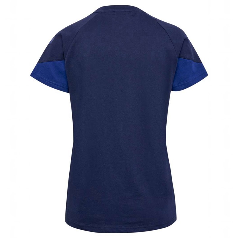 Hummel Travel S/S T-shirt Dam Marinblå | 325684-125