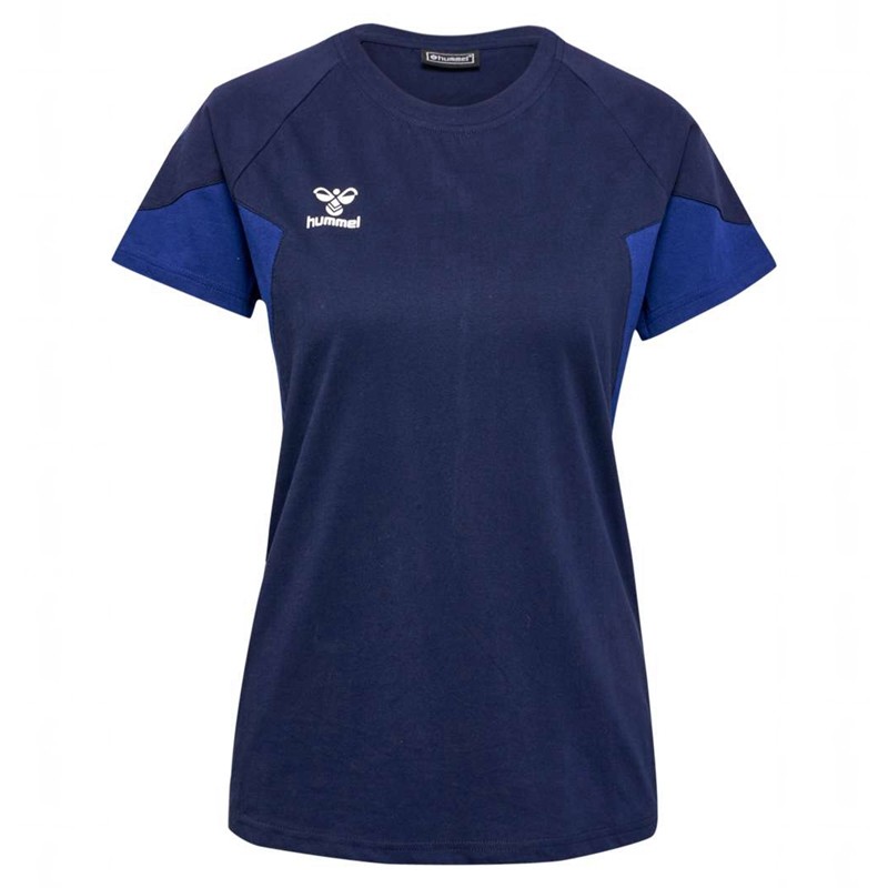 Hummel Travel S/S T-shirt Dam Marinblå | 325684-125