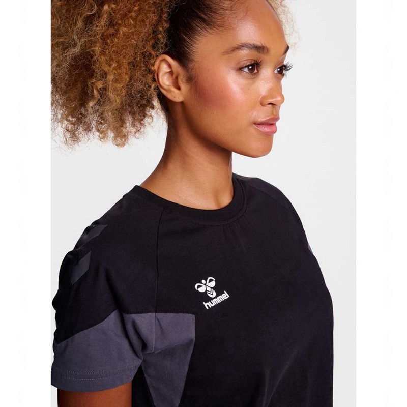 Hummel Travel S/S T-shirt Dam Svarta | 806791-281