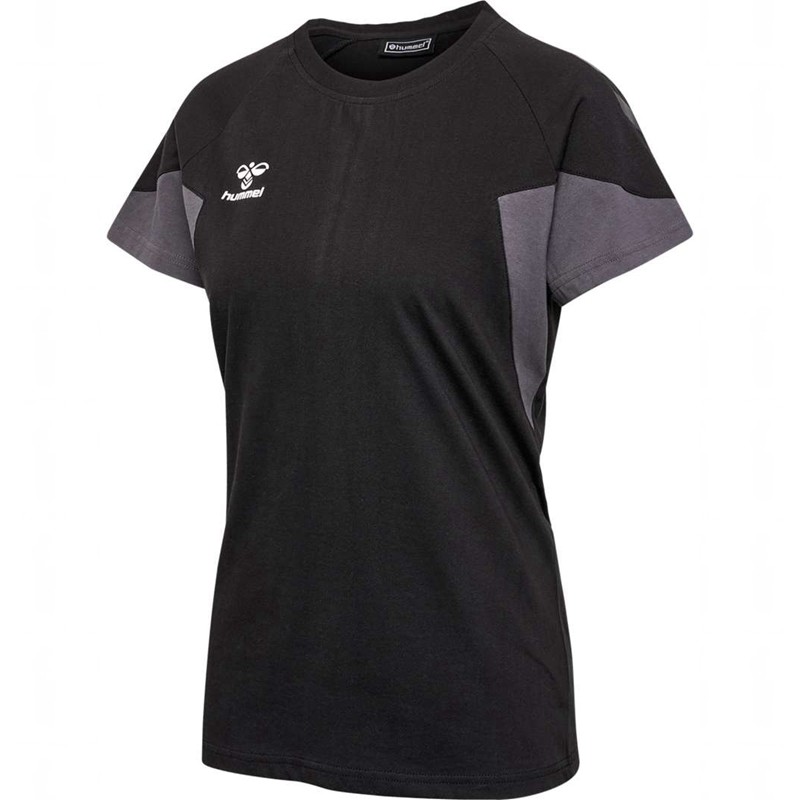 Hummel Travel S/S T-shirt Dam Svarta | 806791-281