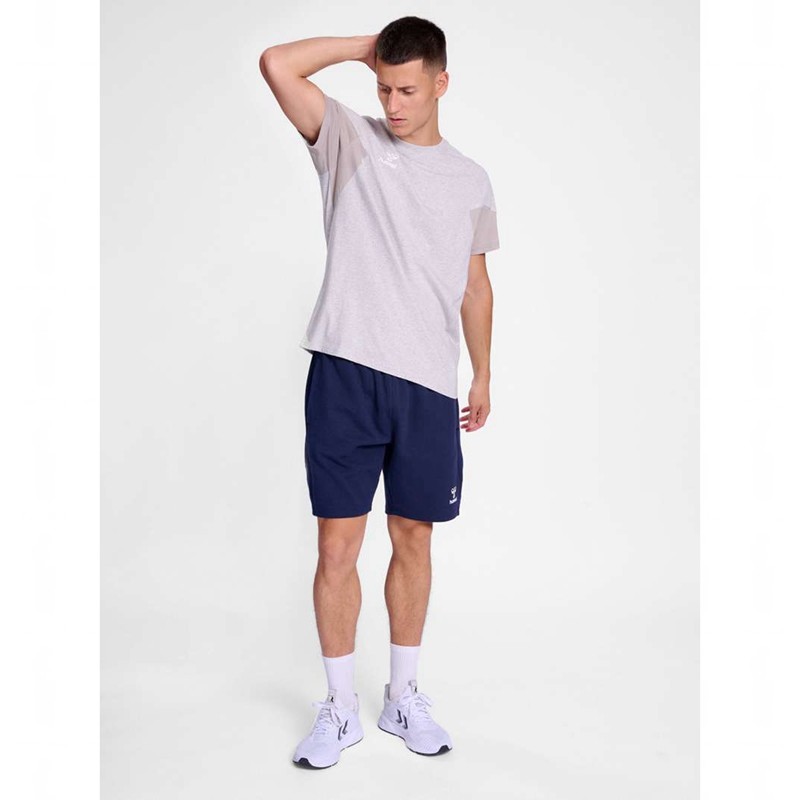 Hummel Travel S/S T-shirt Herr Grå | 138632-191