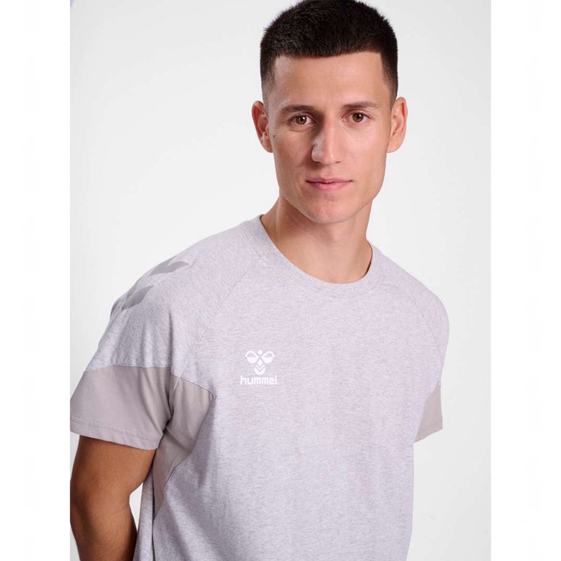Hummel Travel S/S T-shirt Herr Grå | 138632-191