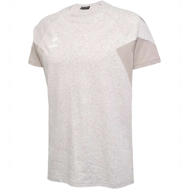 Hummel Travel S/S T-shirt Herr Grå | 138632-191