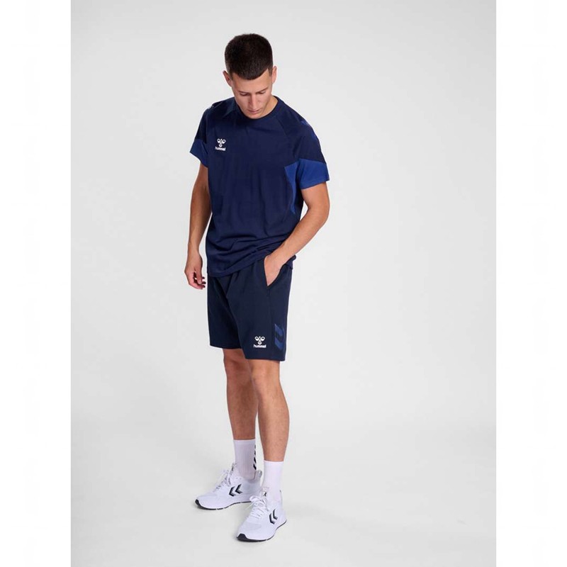 Hummel Travel S/S T-shirt Herr Marinblå | 547910-019