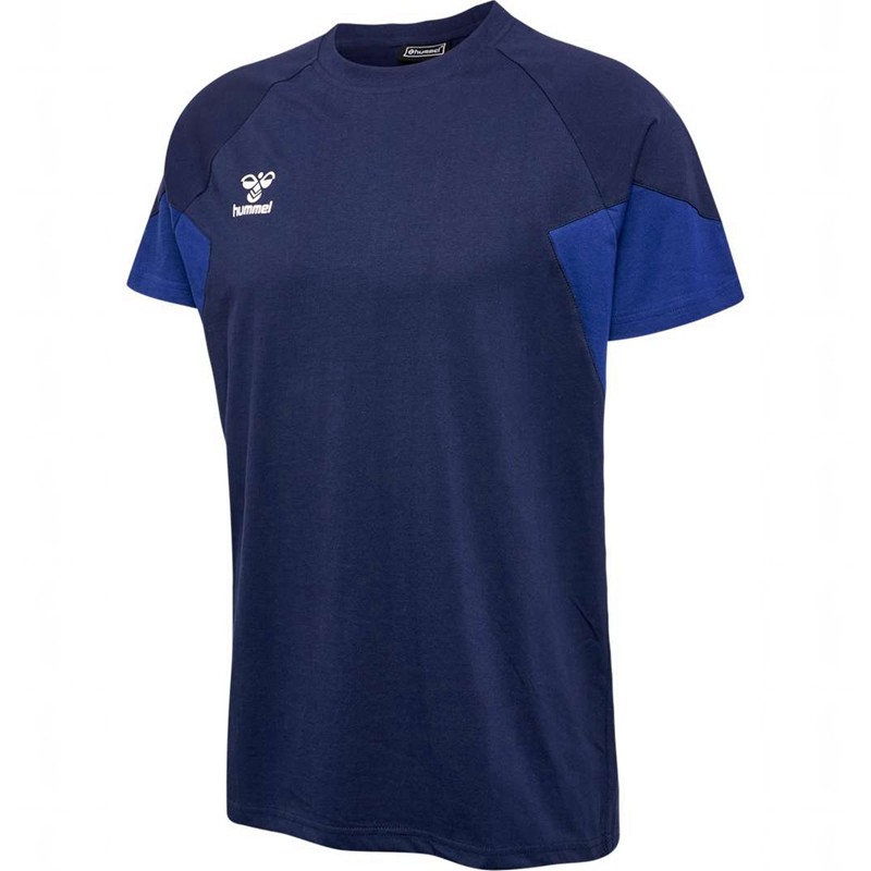 Hummel Travel S/S T-shirt Herr Marinblå | 547910-019