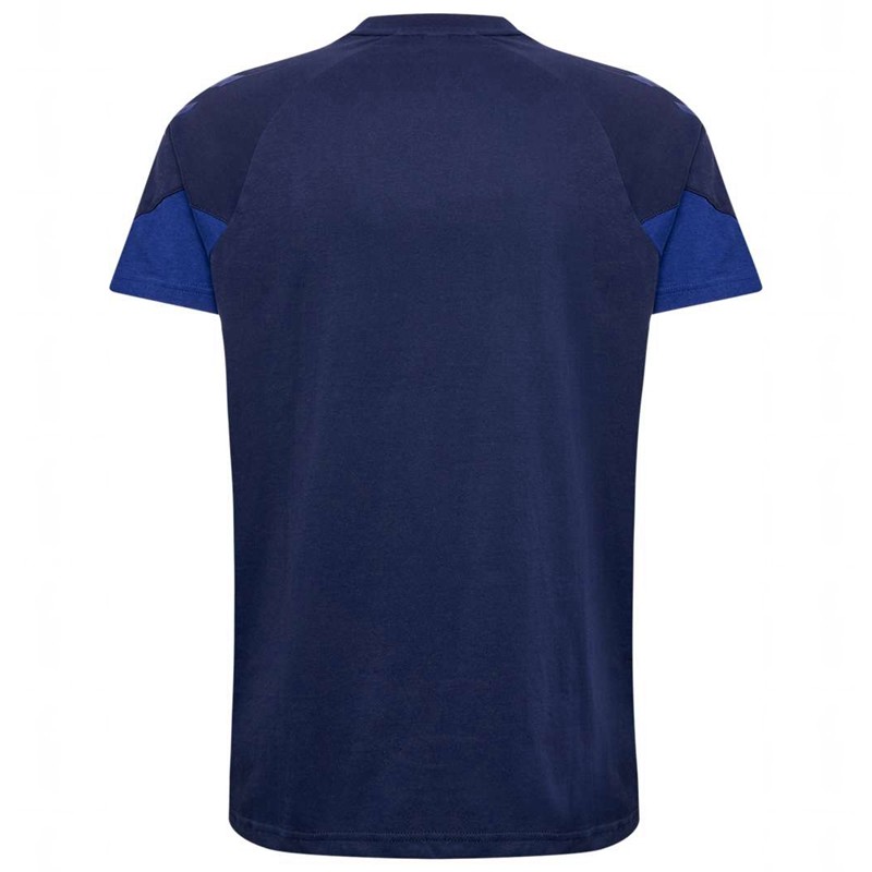 Hummel Travel S/S T-shirt Herr Marinblå | 547910-019