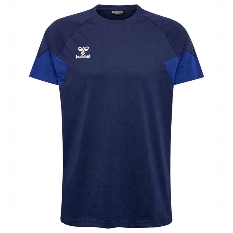 Hummel Travel S/S T-shirt Herr Marinblå | 547910-019