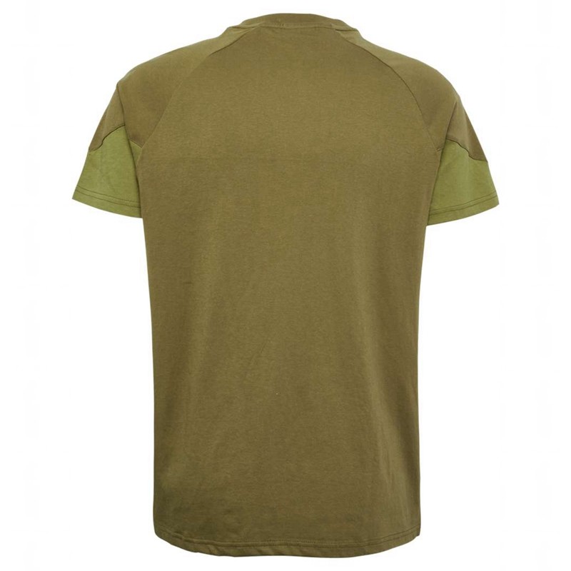 Hummel Travel S/S T-shirt Herr Olivgröna | 546825-675