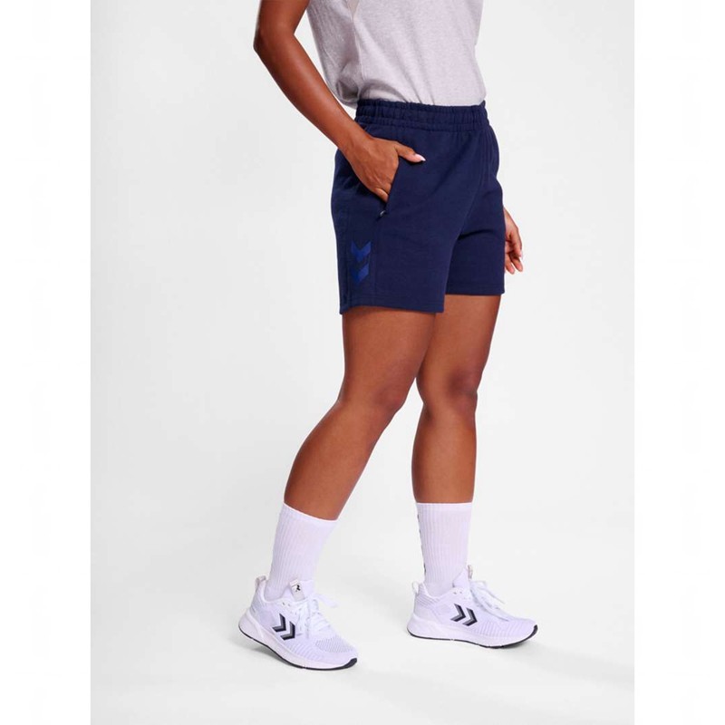 Hummel Travel Shorts Dam Marinblå | 801378-940