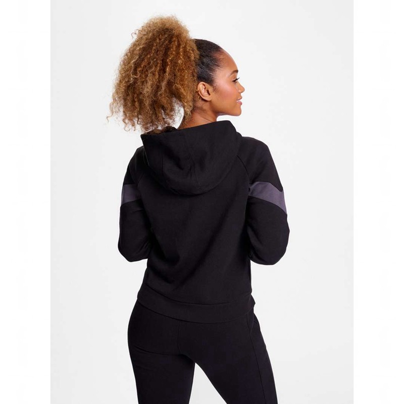 Hummel Travel Sweat Hoodie Dam Svarta | 775498-740