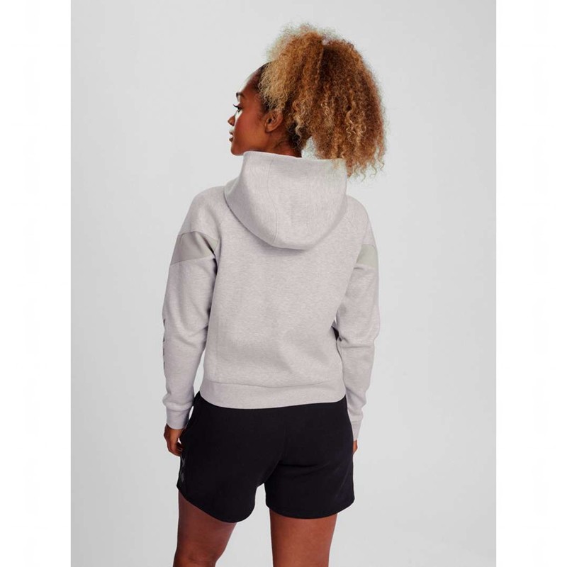 Hummel Travel Zip Hoodie Dam Grå | 219536-799