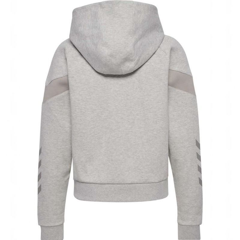 Hummel Travel Zip Hoodie Dam Grå | 219536-799