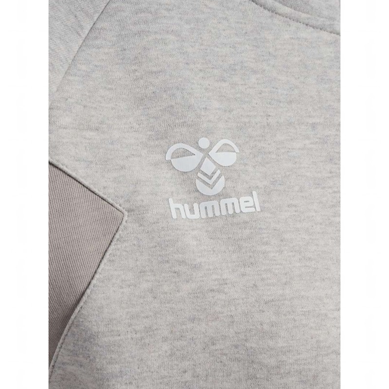 Hummel Travel Zip Hoodie Dam Grå | 219536-799