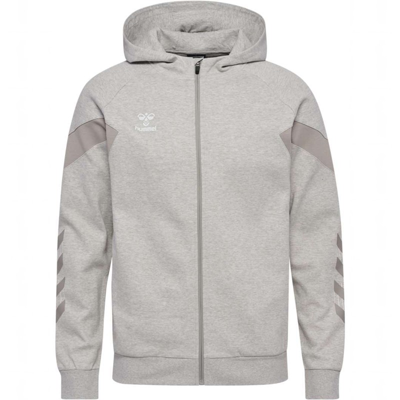 Hummel Travel Zip Hoodie Herr Grå | 301772-858