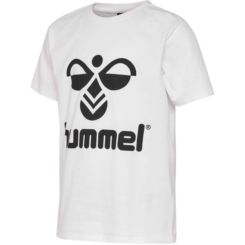 Hummel Tres S/S Linne Barn Vita | 187662-841