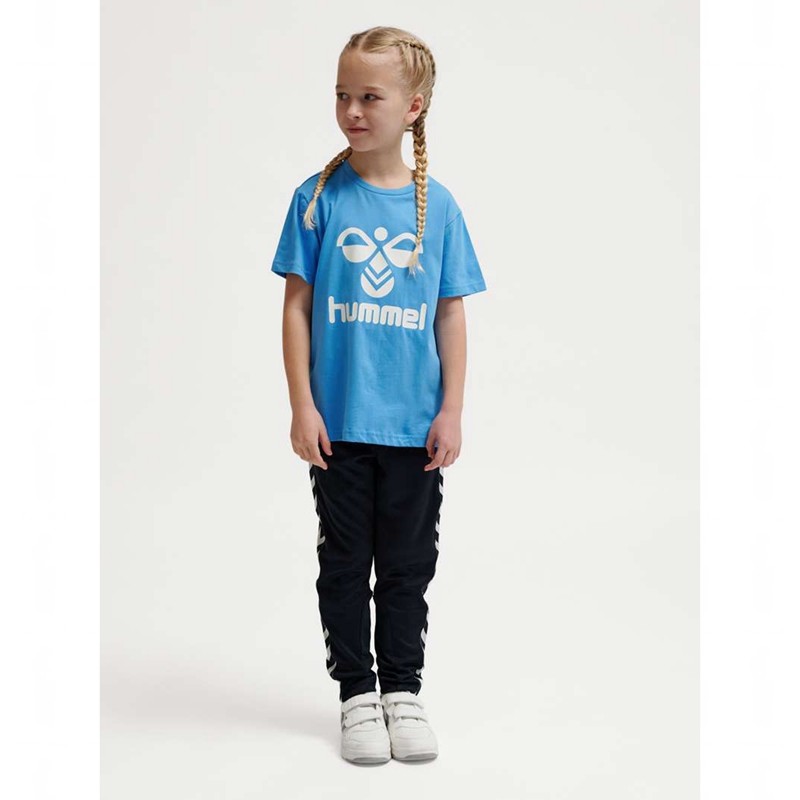Hummel Tres S/S Shorts Barn Blå | 649862-511