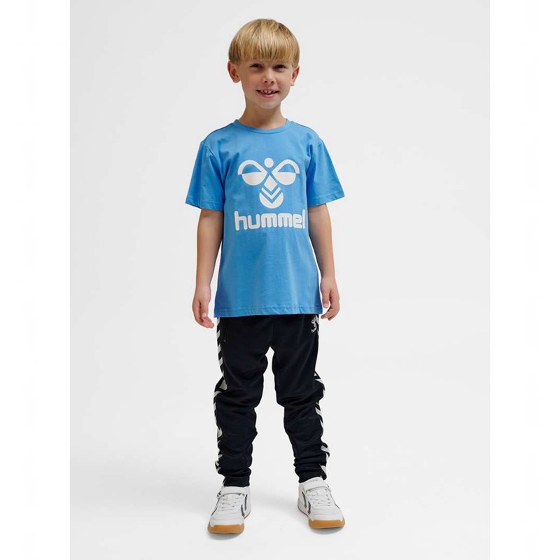 Hummel Tres S/S Shorts Barn Blå | 649862-511
