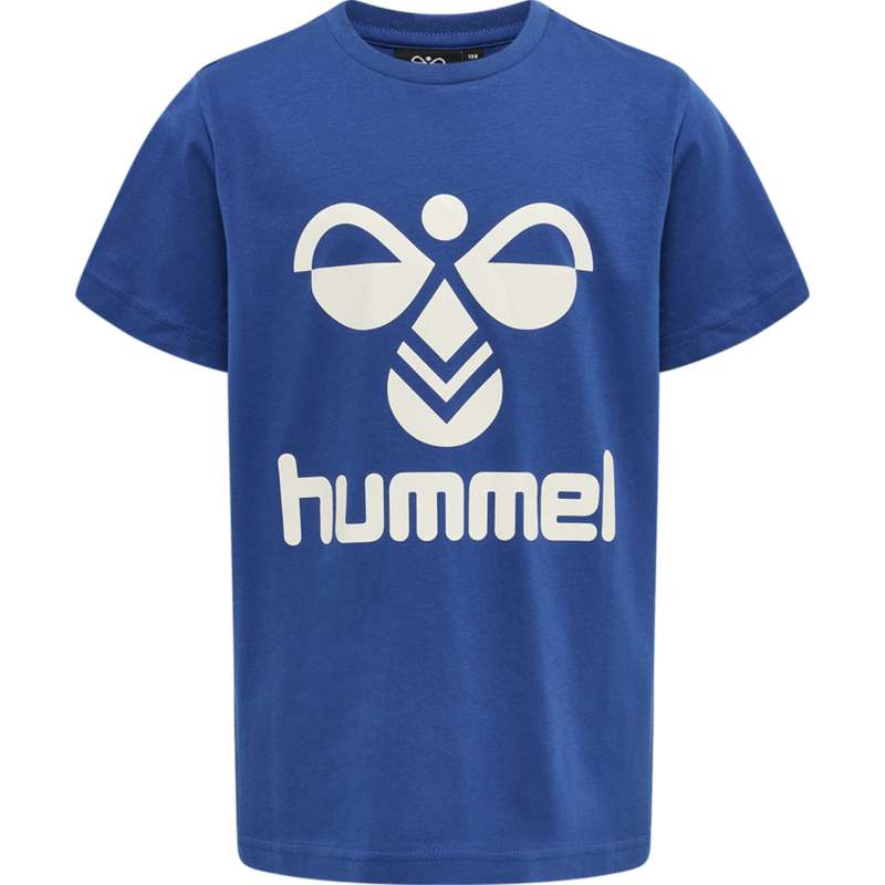 Hummel Tres S/S T-shirt Barn Blå | 982961-676