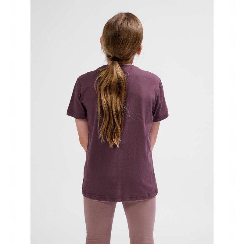 Hummel Tres S/S T-shirt Barn Fuchsia | 868783-028