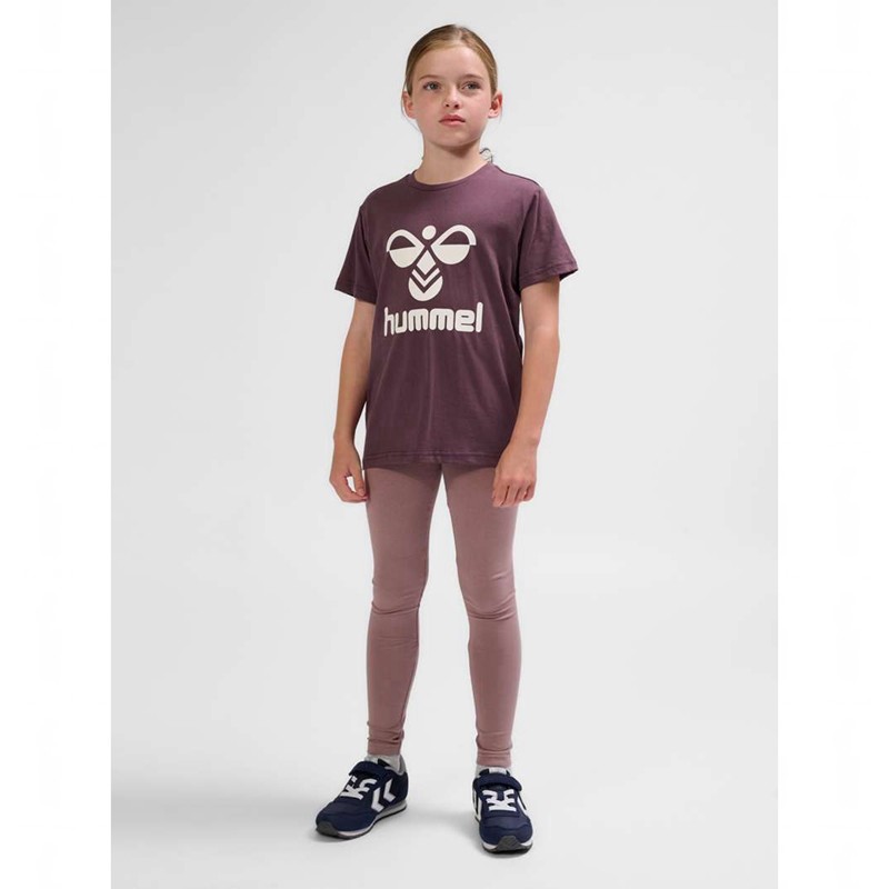 Hummel Tres S/S T-shirt Barn Fuchsia | 868783-028