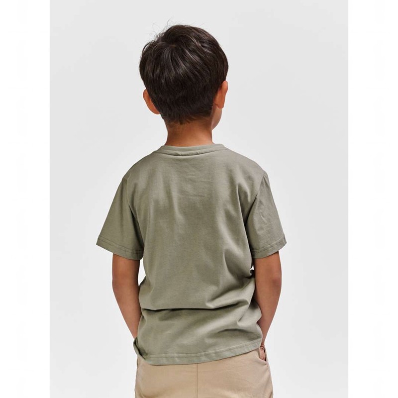 Hummel Tres S/S T-shirt Barn Grå | 800142-519