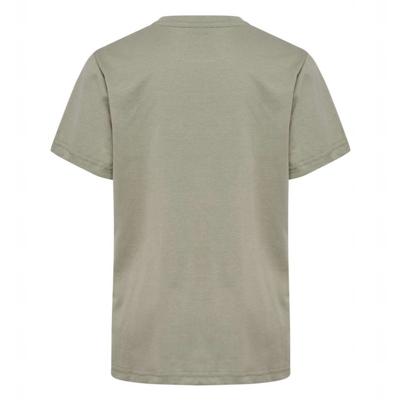 Hummel Tres S/S T-shirt Barn Grå | 800142-519