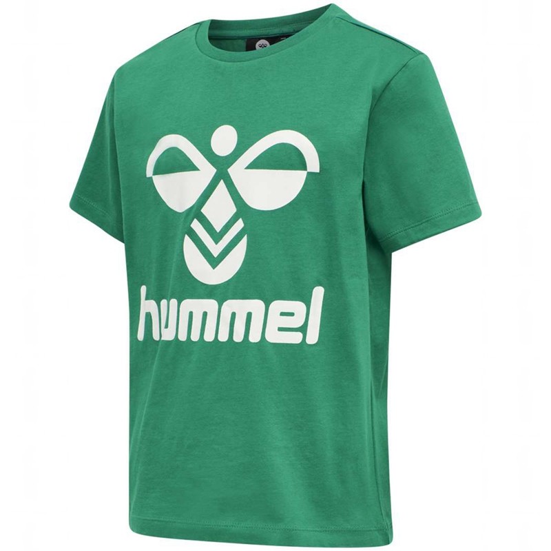 Hummel Tres S/S T-shirt Barn Gröna | 231894-585