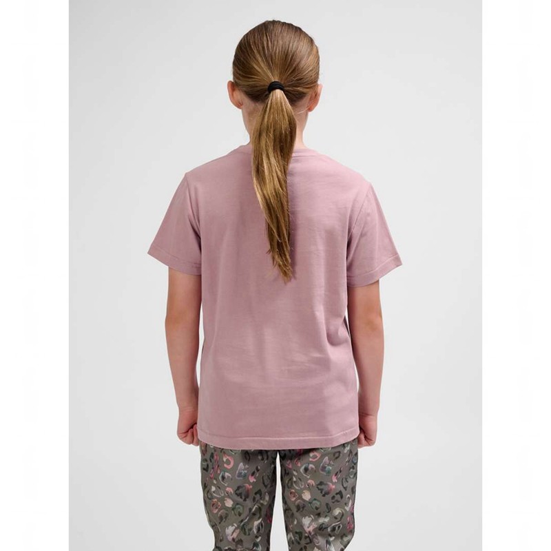 Hummel Tres S/S T-shirt Barn Rosa | 552477-916