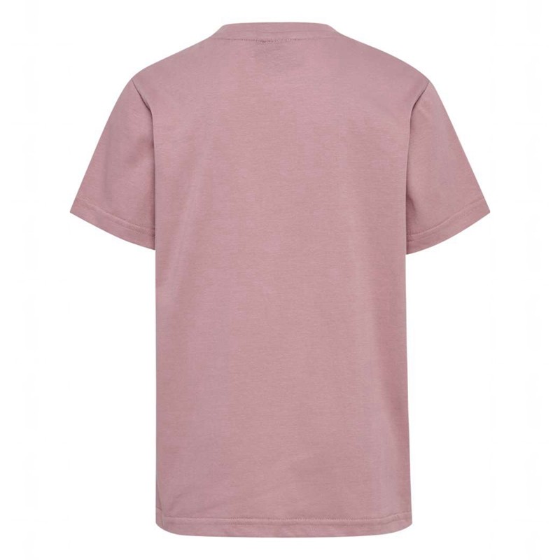 Hummel Tres S/S T-shirt Barn Rosa | 552477-916