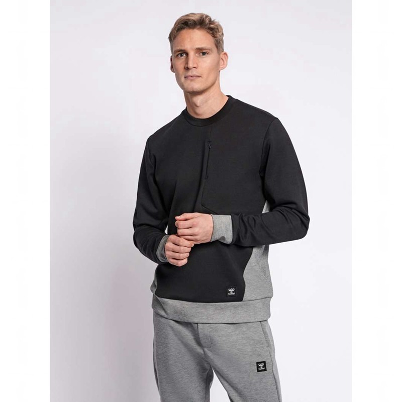 Hummel Tropper Tröjor Herr Svarta | 059072-215