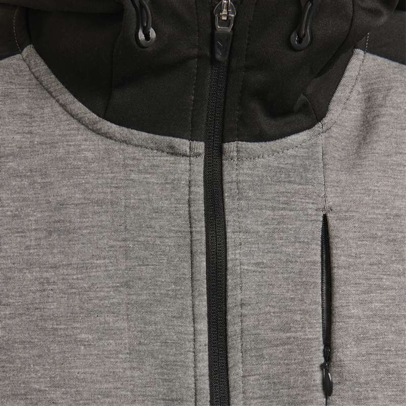 Hummel Tropper Zip Hoodie Herr Grå | 137600-703