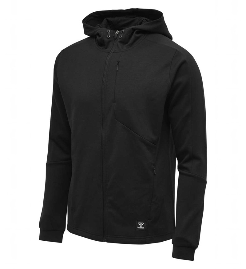 Hummel Tropper Zip Hoodie Herr Svarta | 515382-621