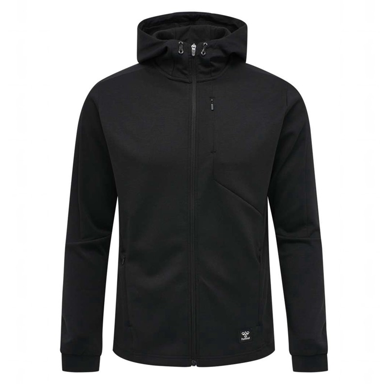 Hummel Tropper Zip Hoodie Herr Svarta | 515382-621