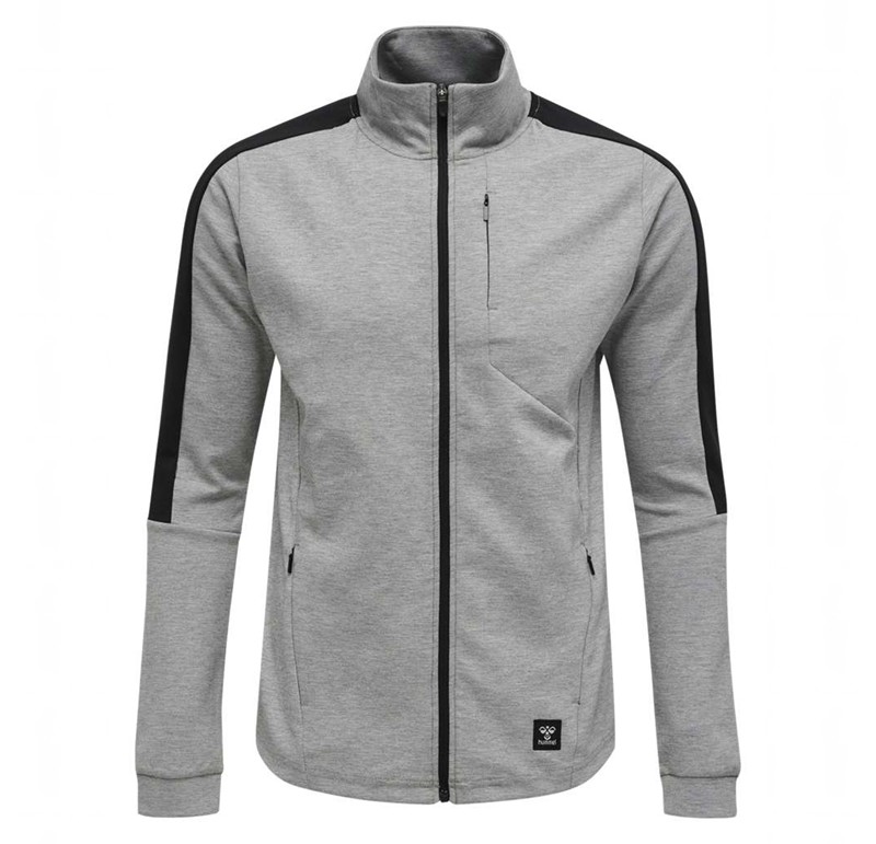 Hummel Tropper Zip Jackor Herr Grå | 828573-608