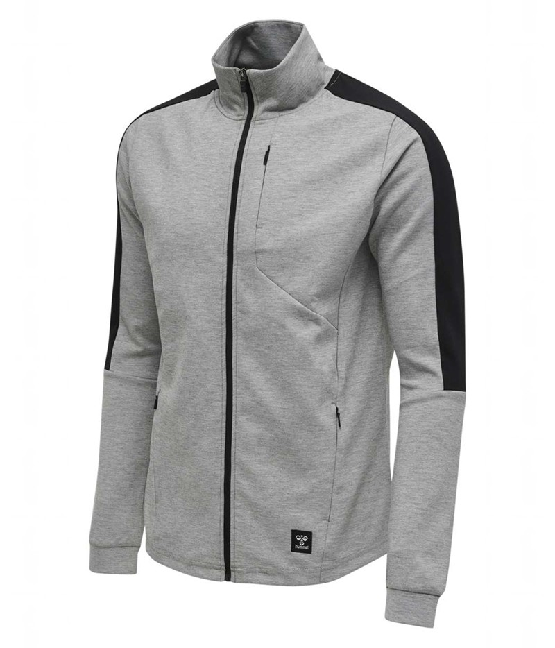Hummel Tropper Zip Jackor Herr Grå | 828573-608