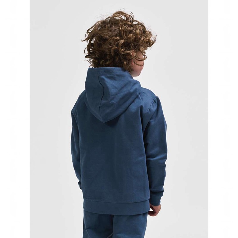 Hummel Tukas Hoodie Barn Blå | 432858-582