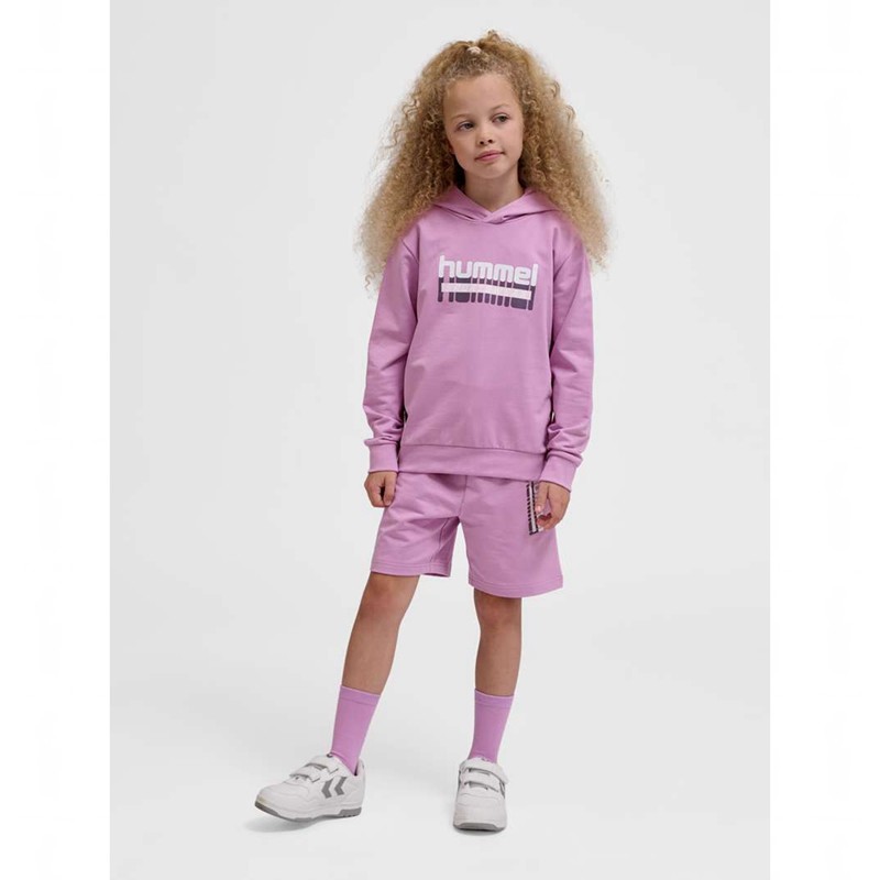 Hummel Tukas Hoodie Barn Rosa | 682761-745