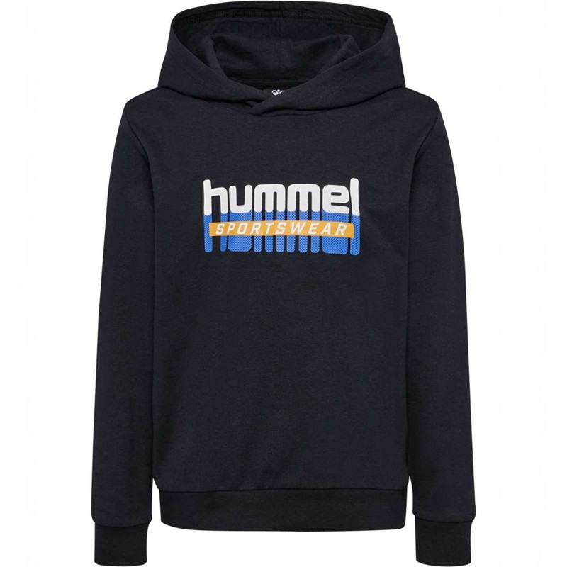 Hummel Tukas Hoodie Barn Svarta | 418671-976