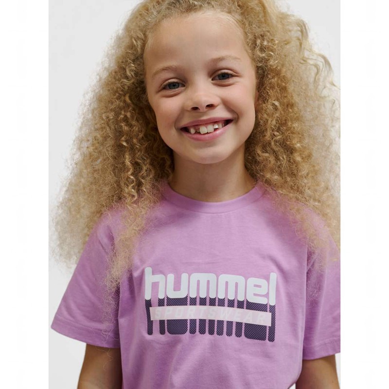 Hummel Tukas S/S 2-pack T-shirt Barn Rosa | 297584-191