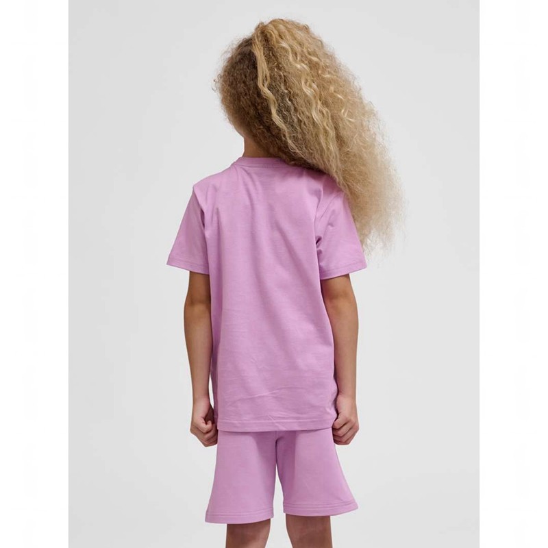 Hummel Tukas S/S T-shirt Barn Rosa | 413667-123