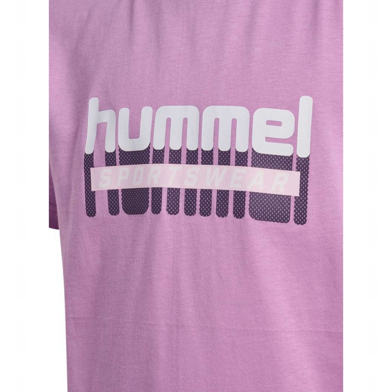 Hummel Tukas S/S T-shirt Barn Rosa | 413667-123